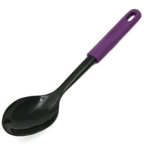 Chef Craft Basic Nylon Basting Spoon, 11.5 inch, Purple/Black