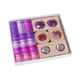 thumbnail image 5 of 19 bloques de gemas acrílicos arcoíris Montessori, juguetes apilables, suaves y transparentes. Violeta, 5 of 9