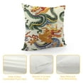 thumbnail image 4 of COMIO  Chinoiserie Dragon Pillow Covers,Chinoiserie Pillow Covers Outdoor Decorative Pillow Covers for Couch Bed Sofa Cushion Farmhouse Pillowcases, 4 of 5