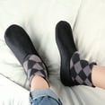 thumbnail image 2 of Men's Velvet Slipper Socks with Grips Non Slip Soft Cozy Fleece Lined Socks for Cold Winter, 2 of 7