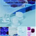 thumbnail image 5 of Ice Cube Trays for Freezer with Lid-37 Grid Silicone Ice Cube Tray with Lid for Small Ice Cube Molds,Easy-Release Reusable Ice Cube in Organizer Bins or Ice Bucket for Cocktail bar or Iced Coffee Cup, 5 of 5