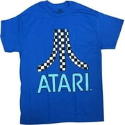 Atari Retro Gaming Classic Distressed Logo T-Shirt (Medium)