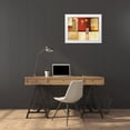 thumbnail image 3 of Leal, Fernando 18x15 White Modern Wood Framed Museum Art Print Titled - Solace II, 3 of 4