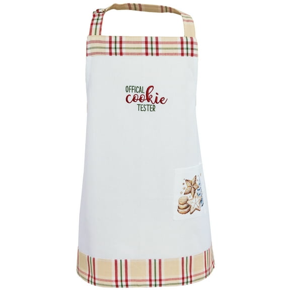 Park Designs Down Home Holiday Beige Child Apron