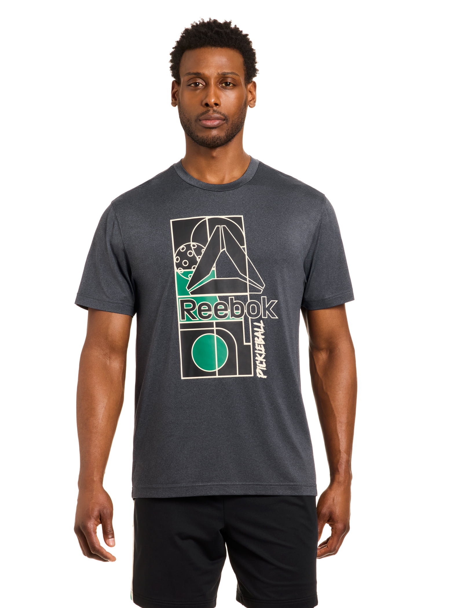 Reebok Men's and Big Men's Trail Quarter-Zip Active Pullover Shirt