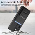 thumbnail image 2 of Allytech Card Holder Back Cover Case for Samsung Galaxy S21 Ultra, PU Leather TPU Hybrid Kickstand Anti-Scratch Shockproof Slim Vintage Phone Case for Galaxy S21 Ultra, Black, 2 of 8