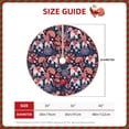 thumbnail image 2 of Sikiie Elephants Christmas Tree Skirt, Christmas Tree Decorations, Christmas Decor, Tree Mat Decoration(30-48IN)-48", 2 of 6
