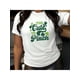 thumbnail image 1 of Camiseta deportiva de algodón de manga corta con cuello redondo y estampado de letras del Día de San Patricio para hombre y mujer, ideal para todas las estaciones y para el tiempo libre., 1 of 5