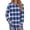 1 Navy Plaid, variant on Sweatshirts for Women Crewneck Casual Long Sleeve Shirts Tunic Tops