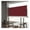 Red, variant on Retractable Patio Side Awning Sun Shade and Wind Screen for Privacy Divider Waterproof, Home Garden Privacy Divider, Deck Door Outdoor Canopy Sun Shade Shelter 23.6"x118.1" Red