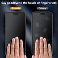 thumbnail image 4 of Protector de pantalla Esanik para iPhone 14 Pro vidrio mate 2 unidades, 4 of 6