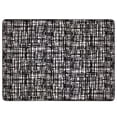thumbnail image 1 of MAINSTAYS 48"x66" Black and White Tufted Sanborn Shag Rug, 1 of 5