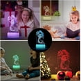 thumbnail image 6 of YSITIAN Mermaid 3D Illusion Lamp,LED Night Light Birthday Gift for Girl Mermaid Lamp ,16 Colors YT05-368, 6 of 6