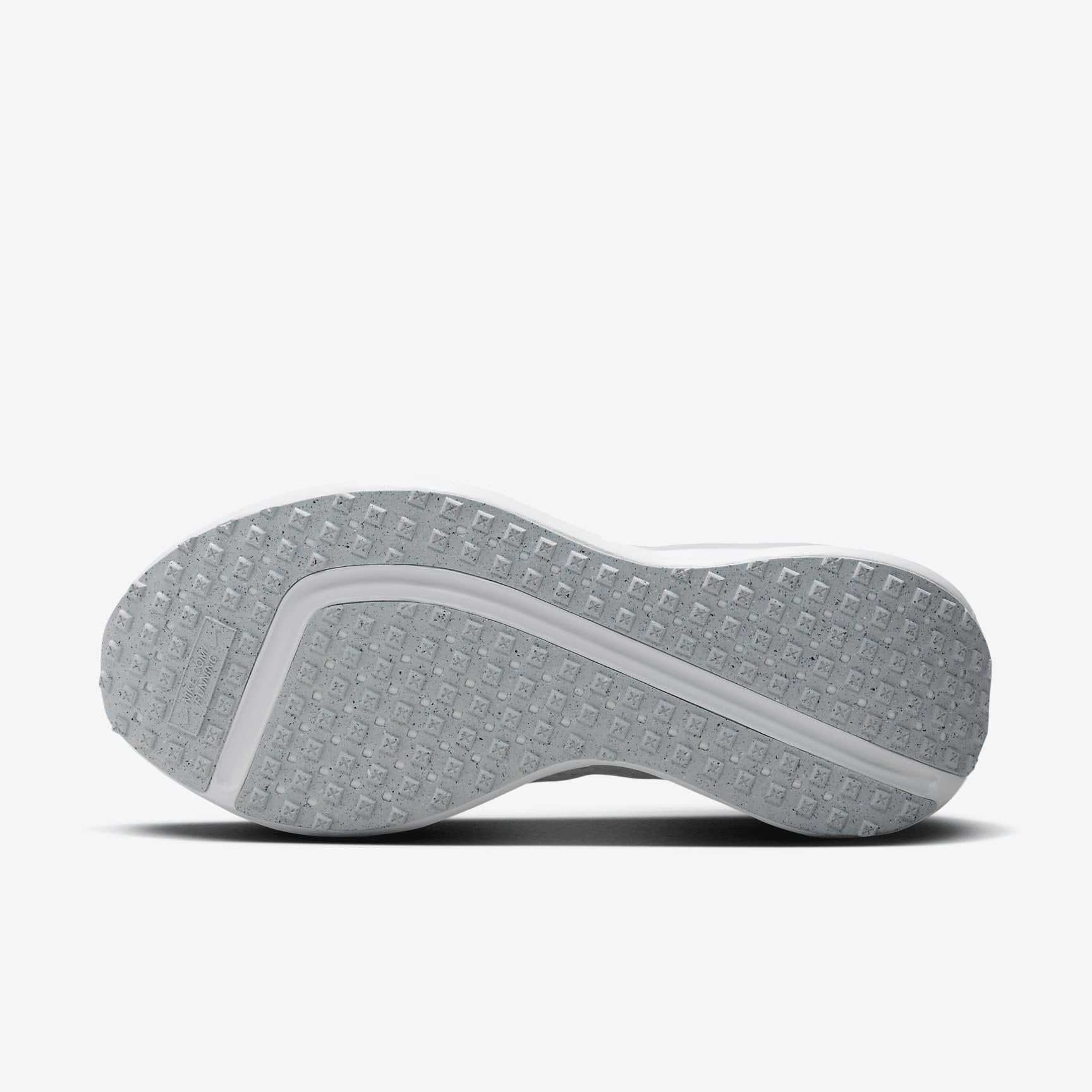 Nike Women's Interact Road Running Shoes Sneaker, White/Pure Platinum-Wolf Grey, 9.5