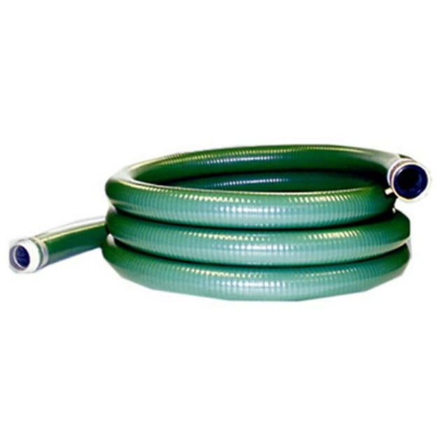 98128040 Tuyau d'Aspiration PVC 2 Po x 20 Pi - Vert
