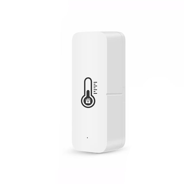 Tuya Electric Temperature Humidity Sensor Indoor Bedroom Hygrometer Wireless Detector Alarm Hotel Home Intelligent Supplies WiFi