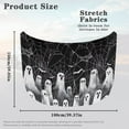 thumbnail image 7 of Uorisanigo Car Hood Covers Auto Hood Cover Protection Waterproof Suitable for Most Vehicles Sedans Trucks, Cobweb Ghost Car Bonnet Banner, 7 of 7