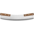 thumbnail image 2 of Acacia Wood Handled Pizza Tool, 13-Inch Blade, Stainless Steel, 2 of 7