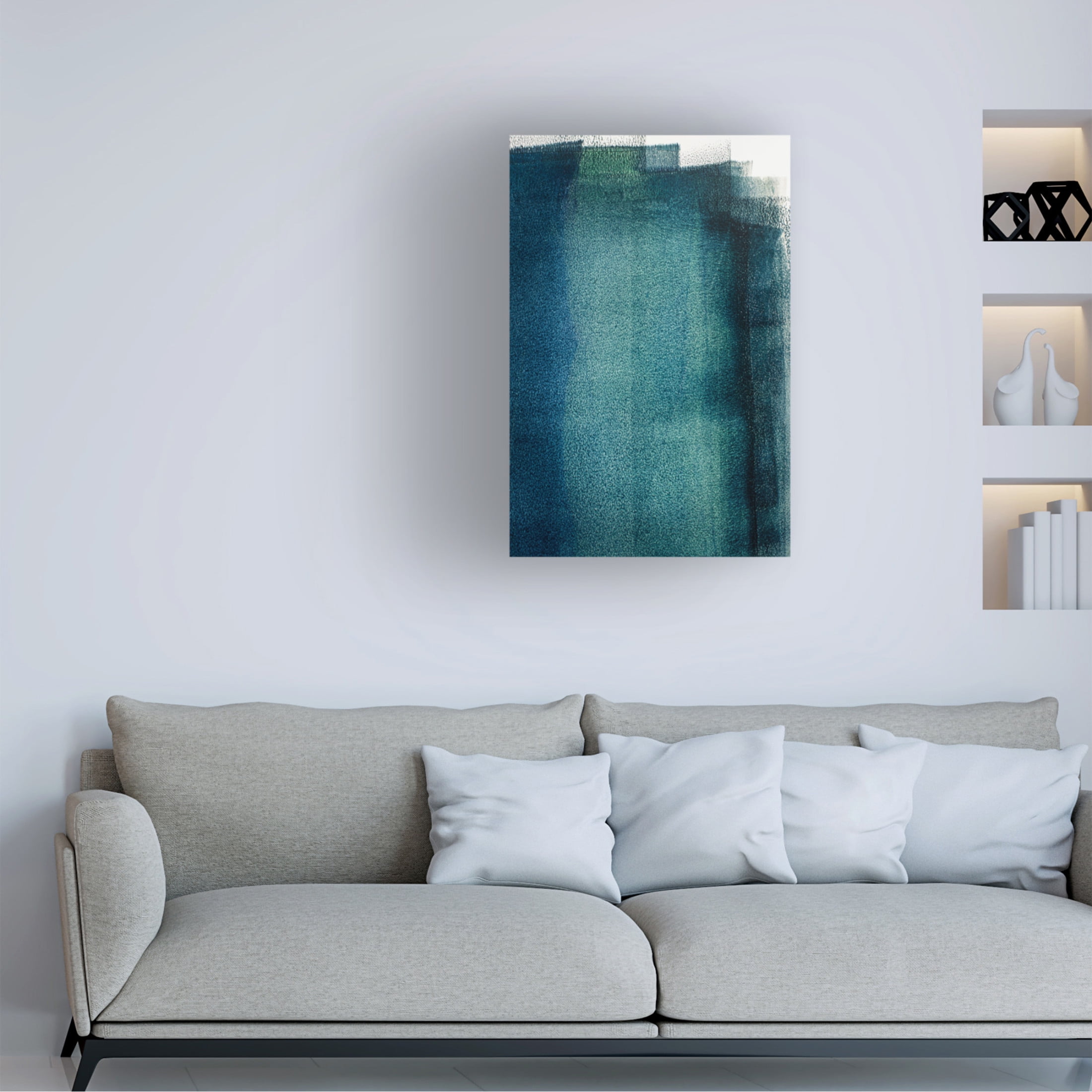 Trademark Fine Art Tim Mossholder Painted Textures Canvas Wall Art