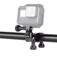 thumbnail image 3 of Support d'Activités Extérieures, Support de Guidon en Alliage d'Aluminium Réglable pour Gopro Hero et Autres Caméras d'Action, Rotation à 360 Degrés, Coussin Antidérapant, Installation Facile, 3 of 4