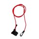 thumbnail image 2 of 43 `` / 110 Cm 4 Mm Fuerte Y Duradero Cordón Elástico Caña de Pescar / Kayak Canoa Correa con Mosquetón + Gancho Ajustable Y Extremo de Bucle rojo Soledad Correa de paleta de kayak, 2 of 6