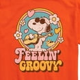 thumbnail image 3 of Peanuts - Feelin Groovy Snoopy And Woodstock Lights Only - Men's Short Sleeve Graphic T-Shirt, 3 of 6