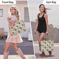 thumbnail image 6 of Large Capacity Tote Bag,Gray Highland Cow Bathtub Sunflower Pattern Handbag Fashion Luxury Tote Bag,15.7"x13"x 5.1" Inches,Laptop Compatible, 6 of 6