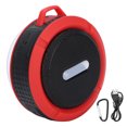 thumbnail image 1 of Altavoz Bluetooth C6 con mosquetón de ventosa Mini subwoofer impermeable para deportes al aire libreRojo, 1 of 5