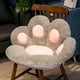 thumbnail image 4 of Cojín de asiento de rueda grande, almohada de cintura para rueda, cojín de felpa de dibujos animados para oficina, cojín reclinable antideslizante par gris, 4 of 8