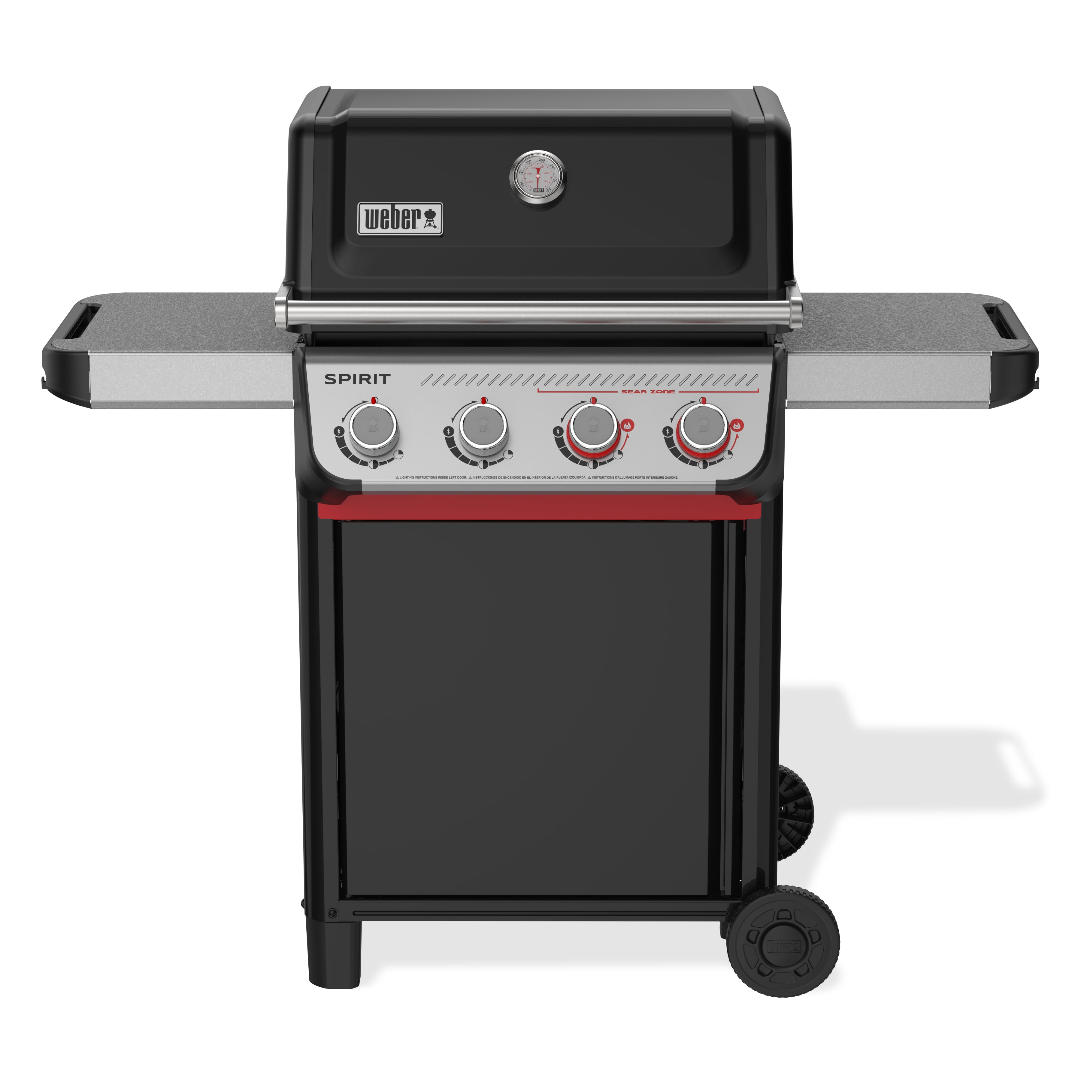 Weber Q 3200 Heavy-Duty Liquid Propane Gas Grill in Titanium