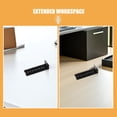 thumbnail image 3 of SOPOTUTU 12Ud Soporte Trasero Para Rieles De Cajón Compatible Con Sistemas De Almacenamiento Y Escritorios Modernos, 3 of 8
