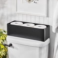 thumbnail image 2 of Patton Rectangular 3-Roll Toilet Paper Storage Bin - Ideal for Master Bathrooms, Guest Baths, or Powder Rooms, 2 of 3