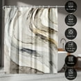 thumbnail image 4 of Americanflat 71" x 74" Shower Curtain, Gulf by PI Creative Art, 4 of 7