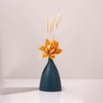 thumbnail image 4 of Florero de cerámica Interior Accesorios de fotos para bodas Decoración de Azul 8cmx14cm Zulema floreros decorativos, 4 of 8