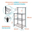 thumbnail image 2 of Estante Organizador Alacena Cocina Metal Rack Para Microondas, 2 of 4