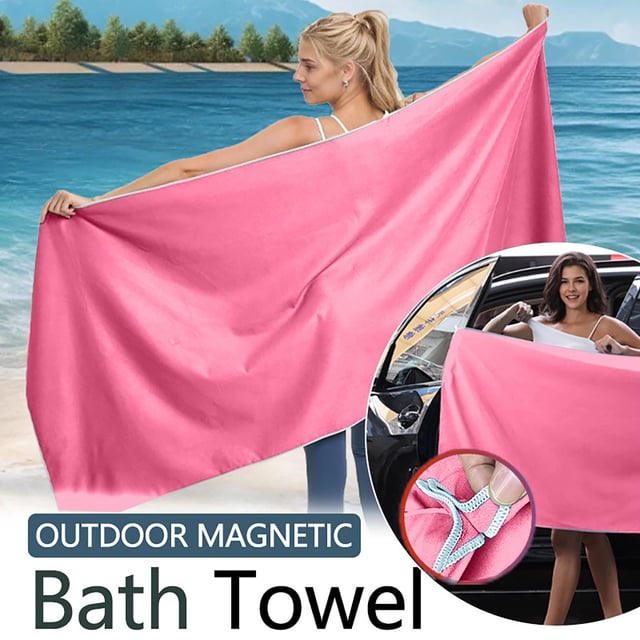 Beach Towel Lineup for Leisure featuring Closure Design and Versatile Use for Home and Outdoor Spaces