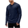 thumbnail image 2 of Fishing Shirts for Men UPF 50+ Sun Protection Long Sleeve Hoodie with Quick Dry Outdoor Breathable Athletic Pullover Tops S-3XL, 2 of 8