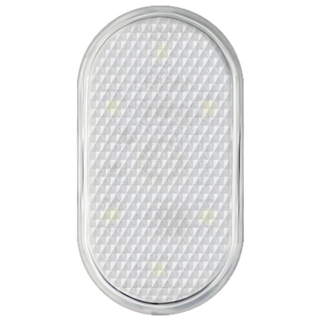 Fiudx Lámpara de Lectura Led para Coche, Diseño Táctil, Tamaño Mini para Fácil Instalación, Led de Alto Brillo, Ideal para Iluminación de Techo, Maletero y Reposabrazos, Batería Recargable, Entrada d