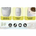 thumbnail image 6 of Vulcan Double Medallion Porcelain Ceramic Stool – Flexible Seating, Optic White, 6 of 7