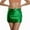 Green, variant on Metallic Shiny Skirt Bodycon Cargo Skirt Color Hot Pink Size M