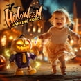thumbnail image 3 of Halloween Toys  Robot Skeleton Toy, Prank Toys with Music & Dancing Toy,pumpkin robot, 3 of 7