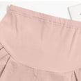 thumbnail image 3 of breaise Women's Maternity Shorts Under The Bump Lounge Mama Shorts Workout Running Cotton Casual Pregnancy Shorts with Pockets, 3 of 8