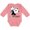Mauve, variant on I Love My Daddy Boy Bear Boys Long Sleeve Baby Bodysuit