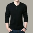 thumbnail image 2 of Suéteres de punto para hombre, jersey de cuello en V para hombre, novedad en la moda coreana, jerséis de punto para otoño e invierno, reseñas de ropa Y2k, 2 of 5
