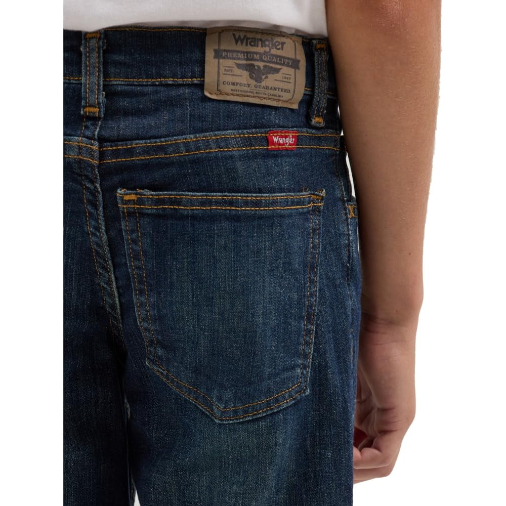 Wrangler Boys Bootcut Denim Jeans, Sizes 4-18 & Husky