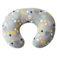 thumbnail image 1 of Funda de almohada floral para bebé, utilizada como almohada de lactancia, comodidad suave y elástica., 1 of 5