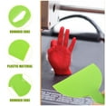 thumbnail image 3 of 3 piezas de raspador de cama caliente multifuncional, herramienta ergonómica para eliminar residuos de impresión 3D, pala, accesorios para impresora 3D (verde claro), 3 of 8
