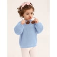 thumbnail image 6 of Usaibhir Toddler Baby Girl Boy Knit Sweater Round Neck Long Sleeve Pullover Sweatshirt Fall Winter Clothes 9M-4T, 6 of 8