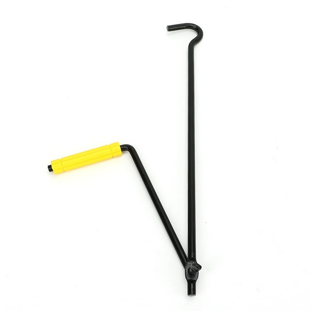 Llave de mango de gato de acero metálico de alta resistencia, eficiente y fácil de usar para automóviles y camiones.