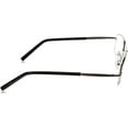 thumbnail image 4 of Dr. Dean Edell Premier Silver Metal Aviator with 3/4 Length Black Plastic Temple Tips and SH and DDE Case, +1.50, 4 of 8